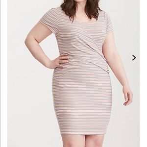 Torrid {EUC} Ribbed Bodycon Dress Size 2 Plus 2X